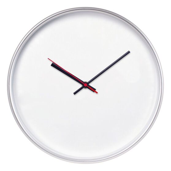Часы настенные ChronoTop, серебристые-1