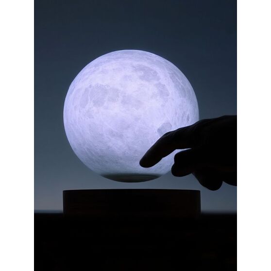 Левитирующая луна MoonFlight с пластиковой подставкой-10