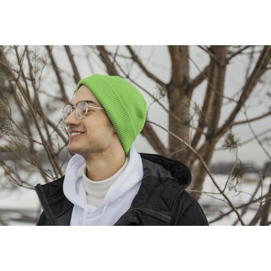 Шапка Life Explorer, зеленая (салатовая)-10
