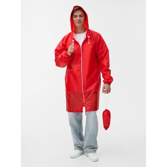 Дождевик Rainman Zip, красный-9