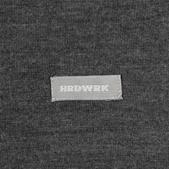 Футболка унисекс Firm Wear, черный меланж-5