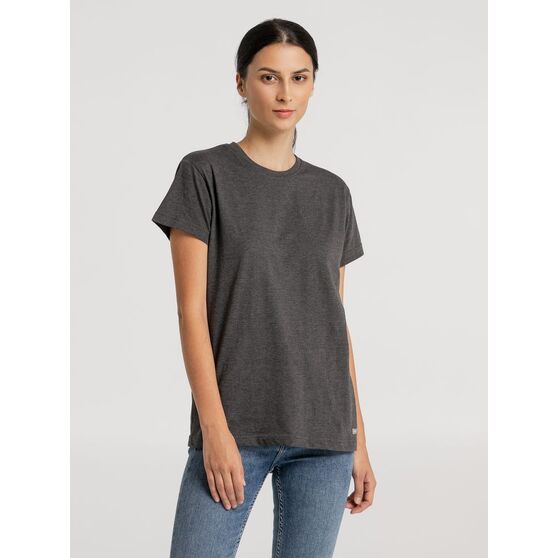 Футболка унисекс Firm Wear, черный меланж-6