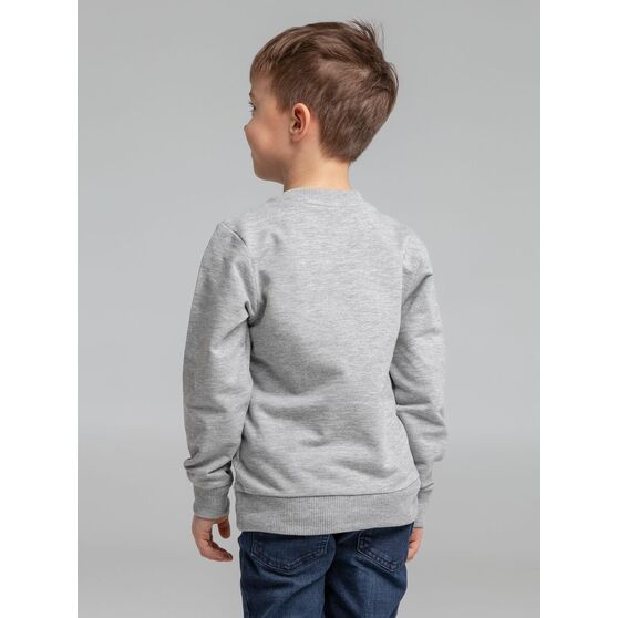 Свитшот детский Toima Kids, серый меланж-8