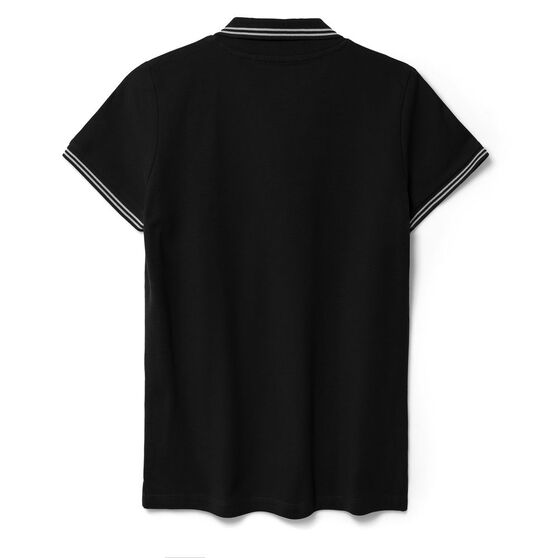 Рубашка поло женская Virma Stripes Lady, черная-2