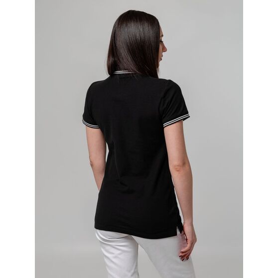Рубашка поло женская Virma Stripes Lady, черная-8