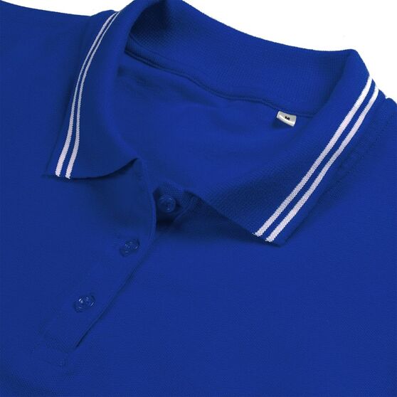 Рубашка поло женская Virma Stripes Lady, ярко-синяя-3