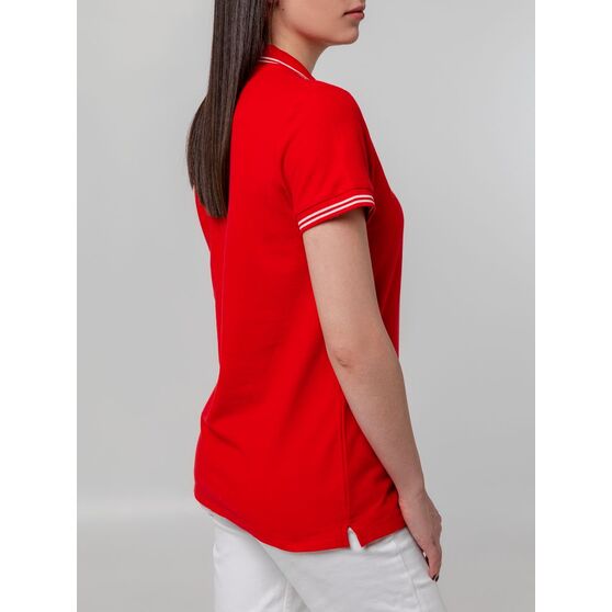 Рубашка поло женская Virma Stripes Lady, красная-8