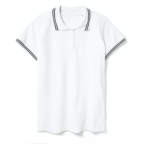 Рубашка поло женская Virma Stripes Lady, белая-1
