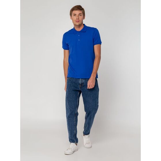 Рубашка поло мужская Virma Stretch, ярко-синяя (royal)-9