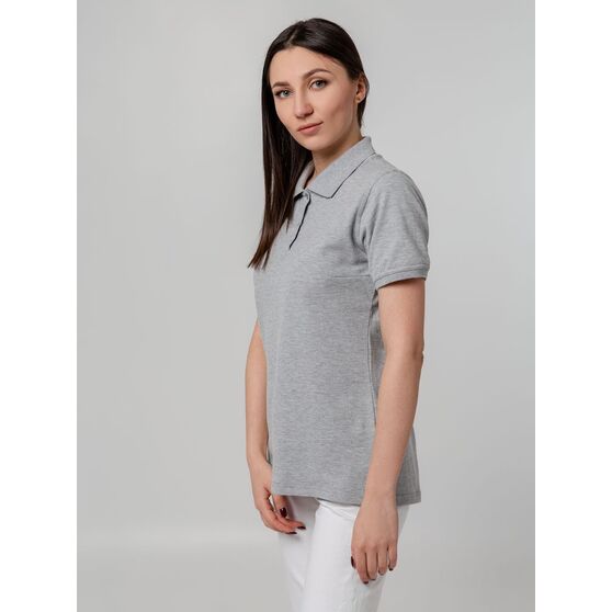 Рубашка поло женская Virma Stretch Lady, серый меланж-6