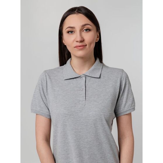 Рубашка поло женская Virma Stretch Lady, серый меланж-8