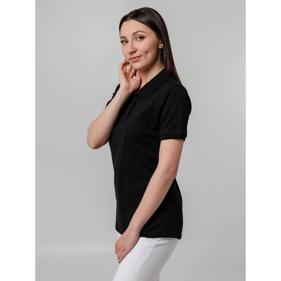 Рубашка поло женская Virma Stretch Lady, черная-7