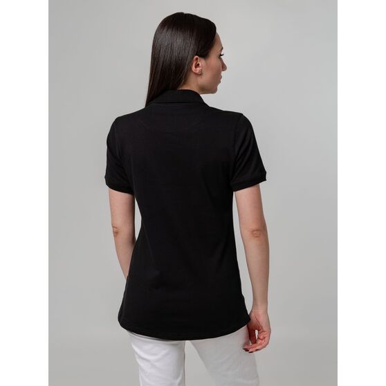 Рубашка поло женская Virma Stretch Lady, черная-6