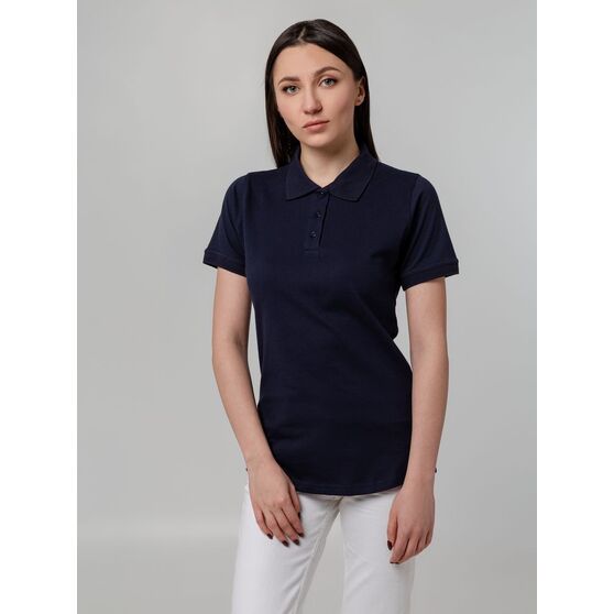 Рубашка поло женская Virma Stretch Lady, темно-синяя-5