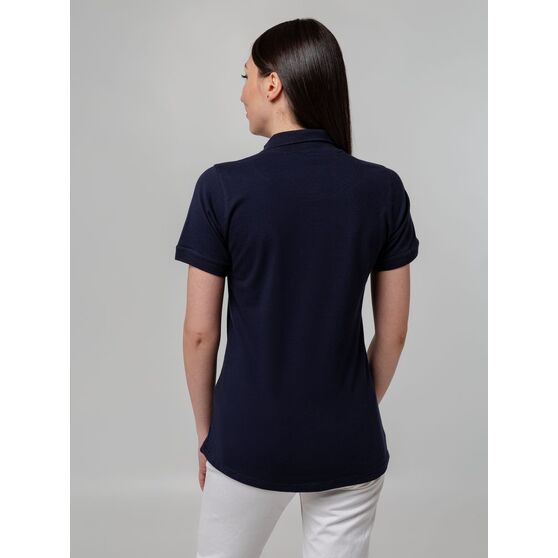 Рубашка поло женская Virma Stretch Lady, темно-синяя-6