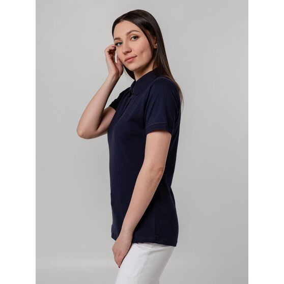 Рубашка поло женская Virma Stretch Lady, темно-синяя-7