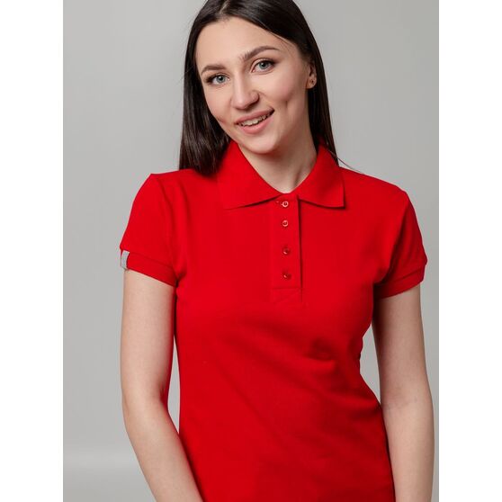 Рубашка поло женская Virma Premium Lady, красная-10