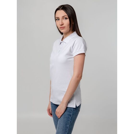 Рубашка поло женская Virma Premium Lady, белая-6