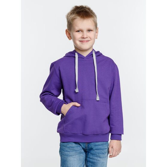 Толстовка с капюшоном детская Kirenga Kids, фиолетовая-3