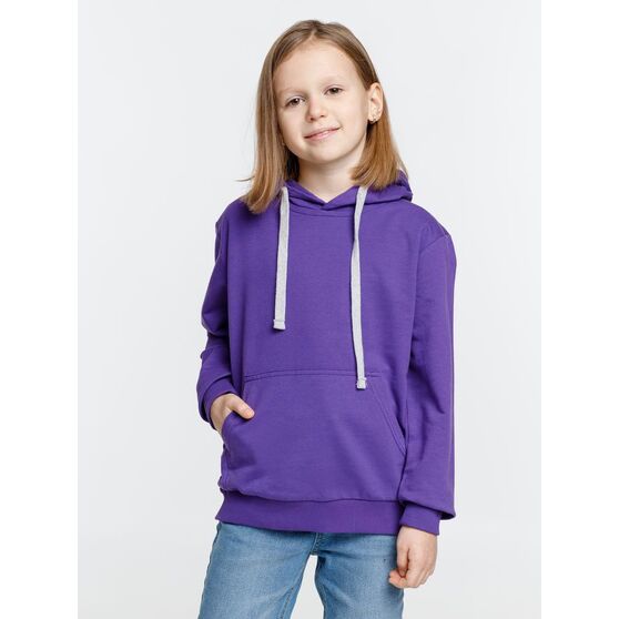 Толстовка с капюшоном детская Kirenga Kids, фиолетовая-6