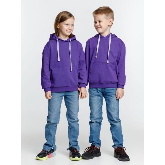 Толстовка с капюшоном детская Kirenga Kids, фиолетовая-9