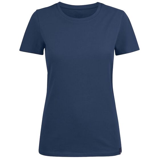 Футболка женская Ladies American U, синяя-1