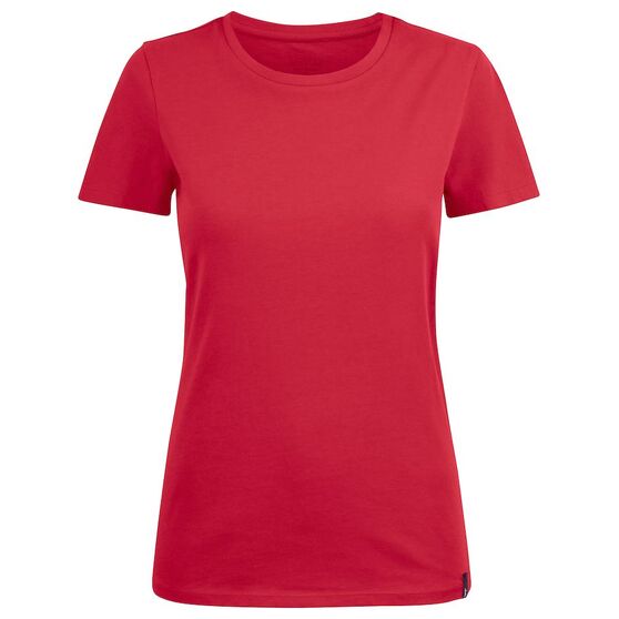 Футболка женская Ladies American U, красная-1