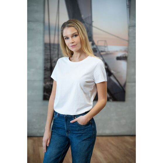 Футболка женская Ladies American U, красная-5