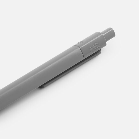 Ручка шариковая Prodir DS4 PMM-P, серая-5