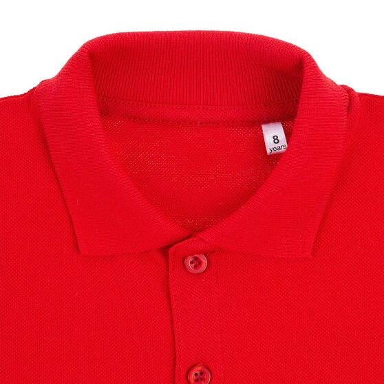 Рубашка поло детская Virma Kids, красная-3