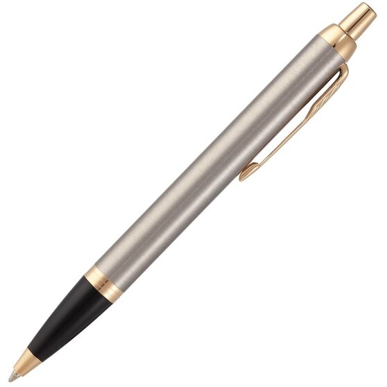 Ручка шариковая Parker IM Core K321 Brushed Metal GT M-3