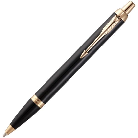 Ручка шариковая Parker IM Core Black GT, черная-4