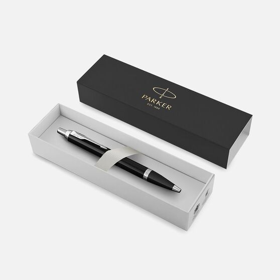 Ручка шариковая Parker IM Core Black CT, черная-2