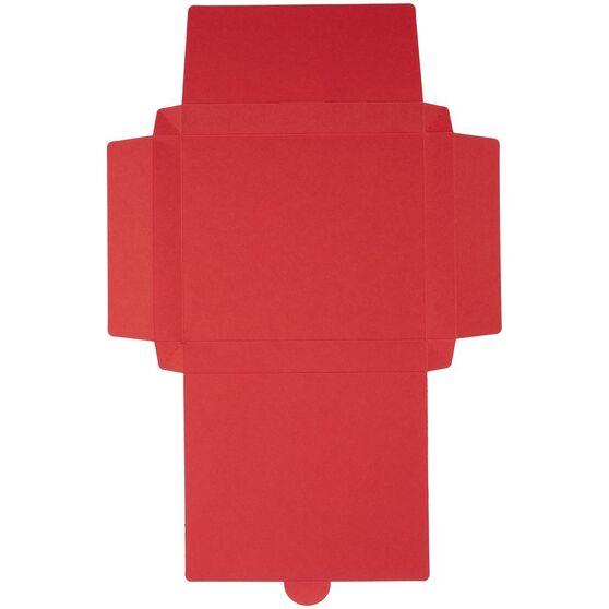 Коробка самосборная Flacky, красная-3