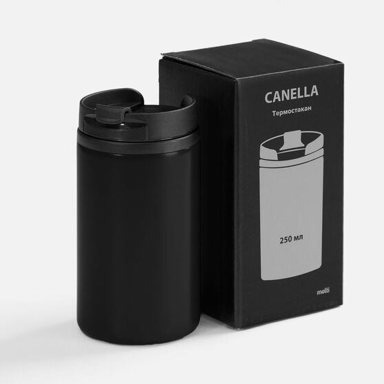 Термостакан Canella, черный-6