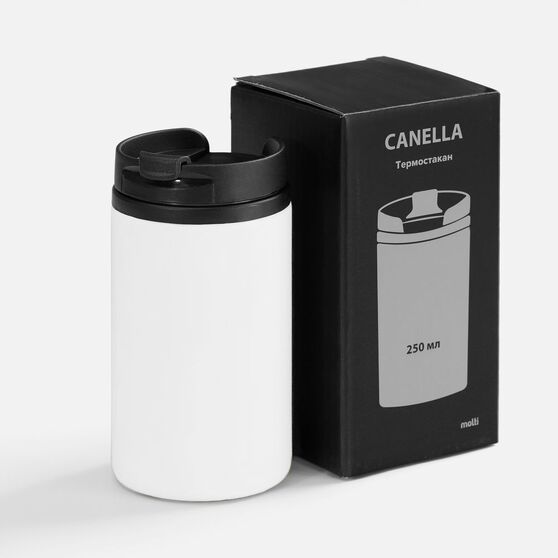Термостакан Canella, белый-5