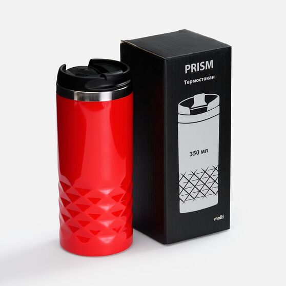 Термостакан Prism, красный-12
