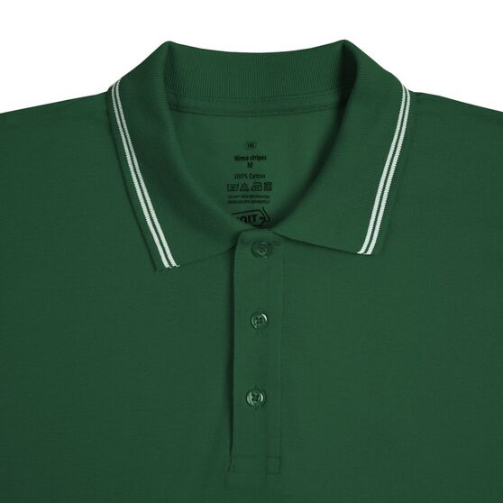 Рубашка поло Virma Stripes, зеленая-3