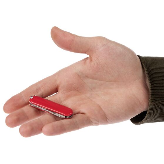 Нож-брелок Clasp, красный-4