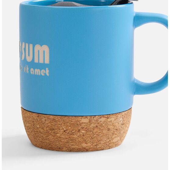 Кружка с пробковой подставкой Corky Walk на заказ-13