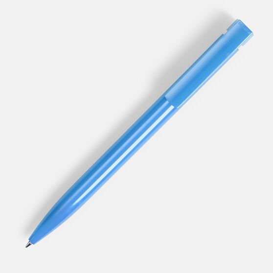 Ручка шариковая Liberty Polished, голубая-3