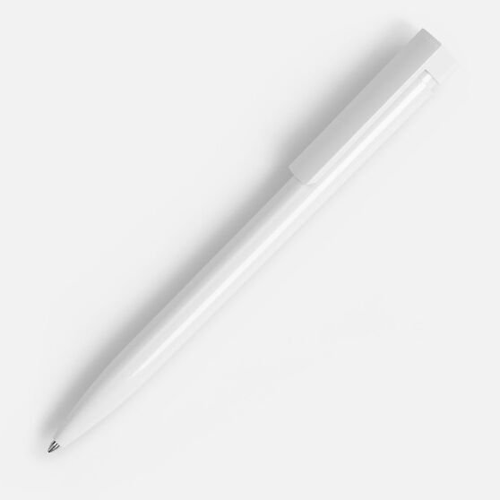 Ручка шариковая Liberty Polished, белая-1