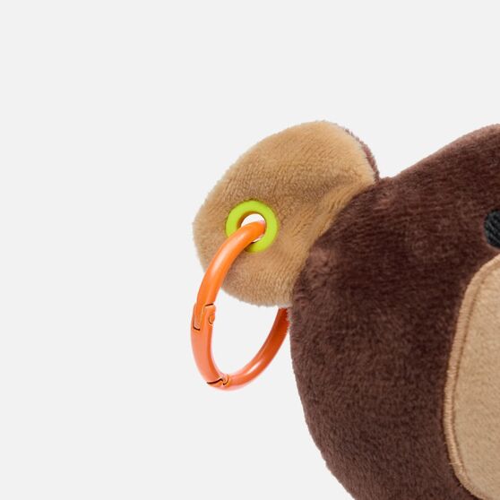 Мягкая игрушка Beastie Toys, мишка с белым шарфом-12
