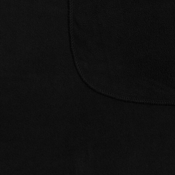 Флисовый плед Warm&Peace XL, черный-3