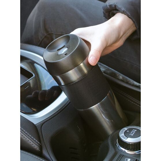Термостакан Solingen Grip, серо-стальной-9