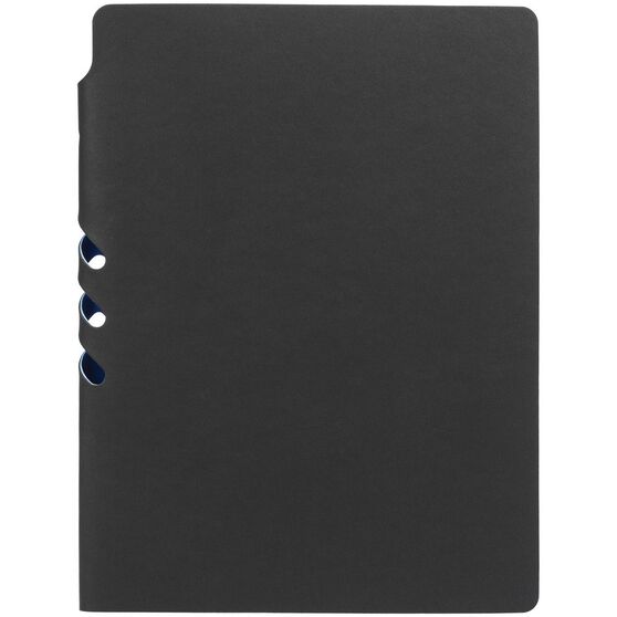 Ежедневник Flexpen Black, недатированный, черный с синим-4