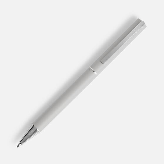 Ручка шариковая Blade Soft Touch, серая-1