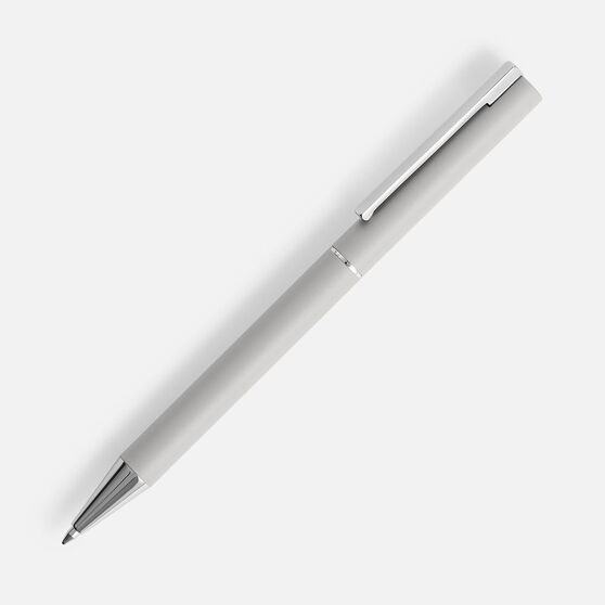 Ручка шариковая Blade Soft Touch, серая-2