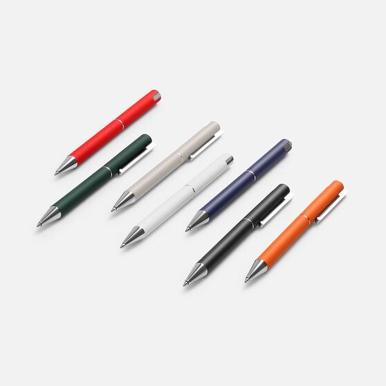 Ручка шариковая Blade Soft Touch, оранжевая-5