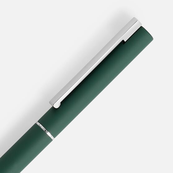 Ручка шариковая Blade Soft Touch, зеленая-3